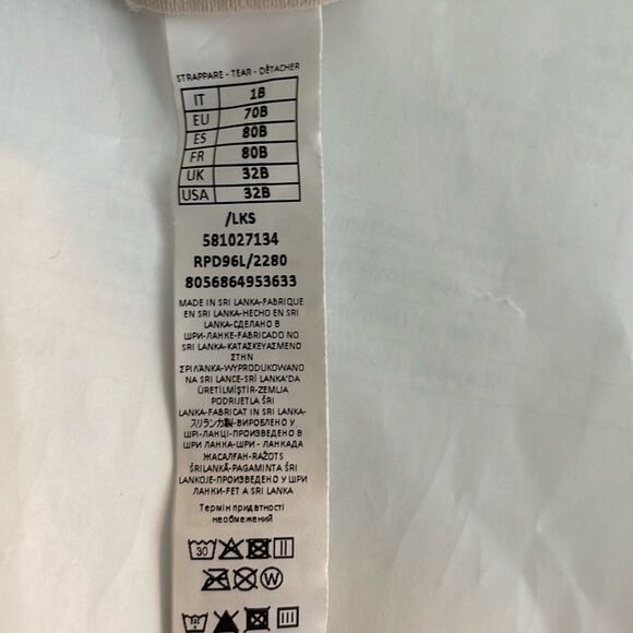 Intimissimi Bellissima Lace Push-up Bra Natural Soft Stretch Lace Underwire Adju - Picture 7 of 10